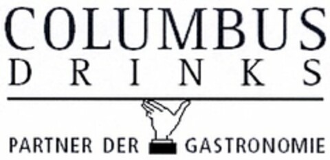 COLUMBUS DRINKS PARTNER DER GASTRONOMIE Logo (DPMA, 02/26/2004)