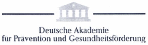 Deutsche Akademie für Prävention und Gesundheitsförderung Logo (DPMA, 07.03.2005)