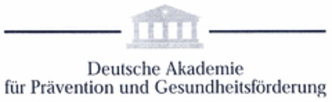 Deutsche Akademie für Prävention und Gesundheitsförderung Logo (DPMA, 03/07/2005)