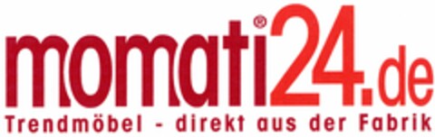 momati24.de Logo (DPMA, 30.03.2005)