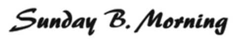 Sunday B. Morning Logo (DPMA, 06.07.2006)