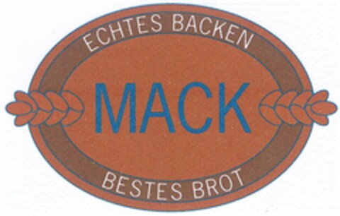 MACK ECHTES BACKEN BESTES BROT Logo (DPMA, 05.09.2006)