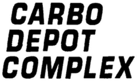 CARBO DEPOT COMPLEX Logo (DPMA, 10.01.2007)