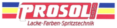 PROSOL GmbH Lacke-Farben-Spritztechnik Logo (DPMA, 09/20/2007)