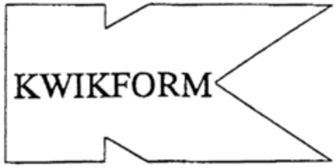 KWIKFORM Logo (DPMA, 14.12.1995)