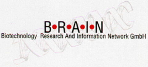 B.R.A.I.N   Biotechnology Research And Information Network GmbH Logo (DPMA, 22.01.1996)