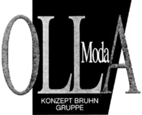 OLLA Moda KONZEPT BRUHN GRUPPE Logo (DPMA, 28.09.1996)