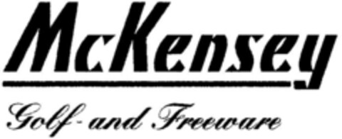 McKensey Golf- und Freeware Logo (DPMA, 25.03.1997)