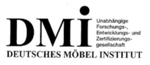 DMI DEUTSCHES MÖBEL INSTITUT Logo (DPMA, 20.08.1998)