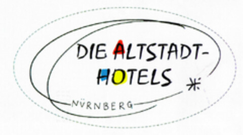 DIE ALTSTADTHOTELS NÜRNBERG Logo (DPMA, 24.12.1998)