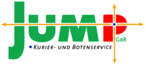 JUMP GBR KURIER- UND BOTENSERVICE Logo (DPMA, 02.12.1999)