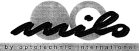 milo by optotechnic international Logo (DPMA, 28.07.1994)