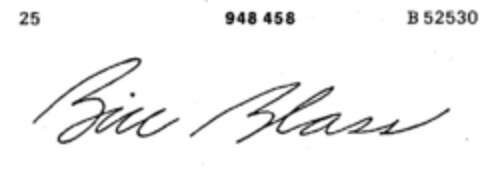 Bill Blass Logo (DPMA, 19.04.1974)