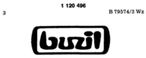 buzil Logo (DPMA, 13.06.1986)