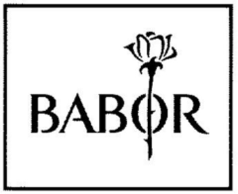 BABOR Logo (DPMA, 25.09.1991)