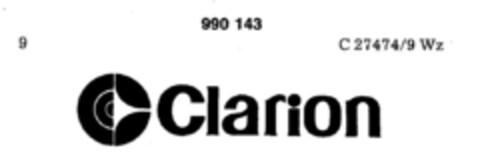 Clarion Logo (DPMA, 04.10.1978)
