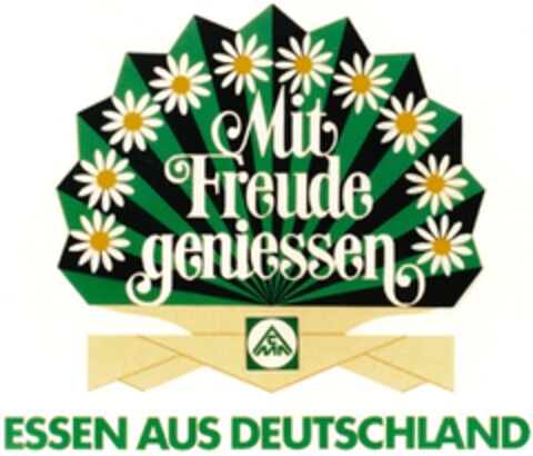 Mit Freude geniessen ESSEN AUS DEUTSCHLAND Logo (DPMA, 03/10/1987)