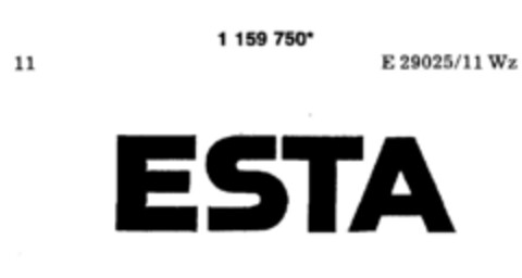 ESTA Logo (DPMA, 04.10.1989)