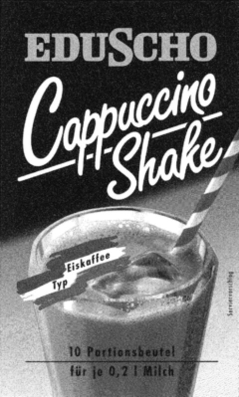EDUSCHO Cappuccino Shake Logo (DPMA, 19.05.1993)