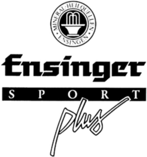 Ensinger SPORT plus Logo (DPMA, 05/18/1994)