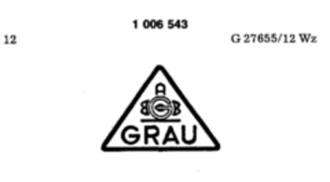 GRAU Logo (DPMA, 12/22/1979)