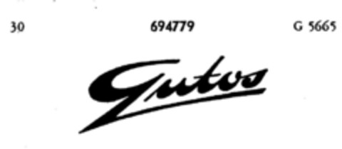 Gutos Logo (DPMA, 03.09.1955)