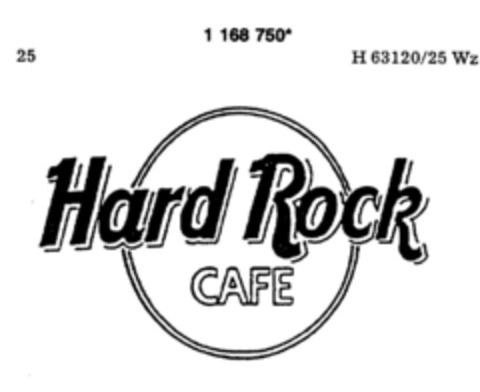 Hard Rock CAFE Logo (DPMA, 23.02.1990)