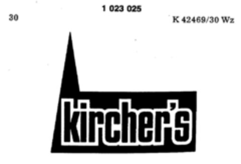 kircher`s Logo (DPMA, 15.09.1980)