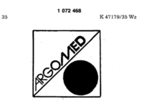 ARGOMED Logo (DPMA, 06/07/1984)