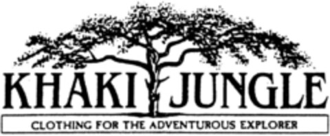 KHAKI JUNGLE Logo (DPMA, 29.11.1990)