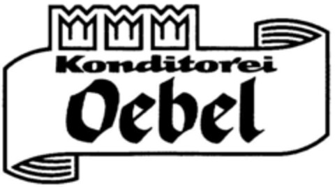 Konditorei Oebel Logo (DPMA, 15.06.1991)