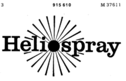 Heliospray Logo (DPMA, 21.04.1973)