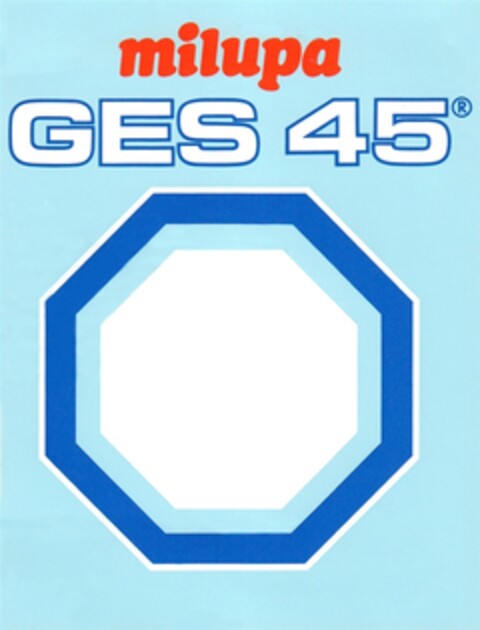 milupa GES 45 Logo (DPMA, 03.11.1984)