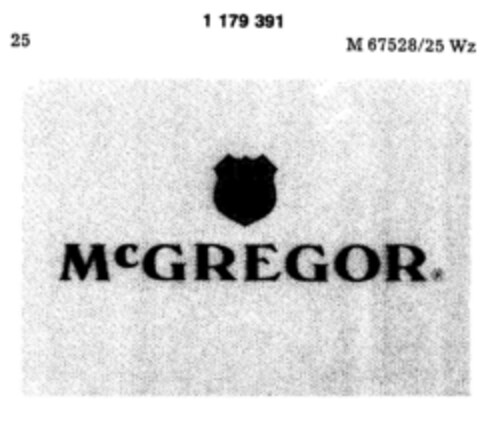 MC GREGOR Logo (DPMA, 05.06.1990)