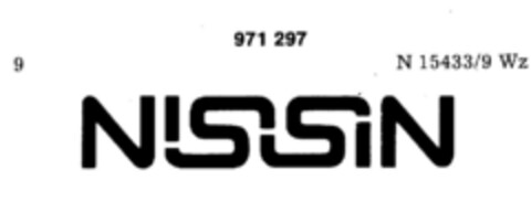 NISSIN Logo (DPMA, 26.05.1977)