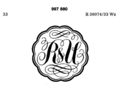 R&U Logo (DPMA, 02/24/1979)
