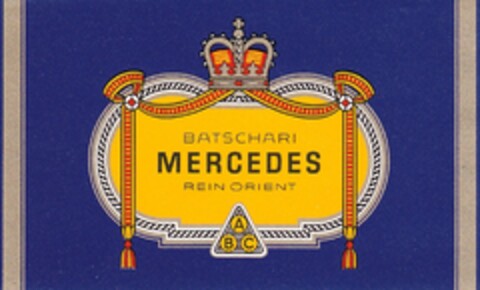 BATSCHARI MERCEDES REIN ORIENT Logo (DPMA, 13.09.1979)