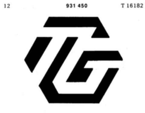 TG Logo (DPMA, 04/18/1974)