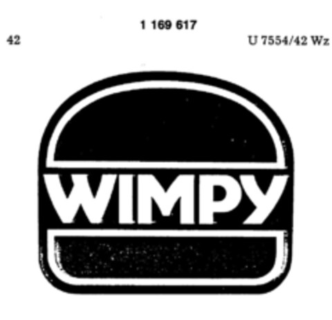 WIMPY Logo (DPMA, 04.07.1989)