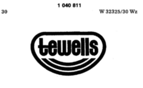 tewells Logo (DPMA, 30.04.1982)