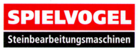 SPIELVOGEL Steinbearbeitungsmaschinen Logo (DPMA, 09.06.2000)
