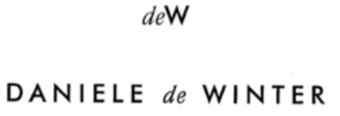 deW DANIELE de WINTER Logo (DPMA, 02/28/2001)