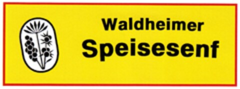 Waldheimer Speisesenf Logo (DPMA, 14.11.2008)