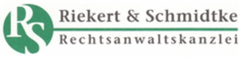 Riekert & Schmidtke Rechtsanwaltskanzlei Logo (DPMA, 08/05/2009)