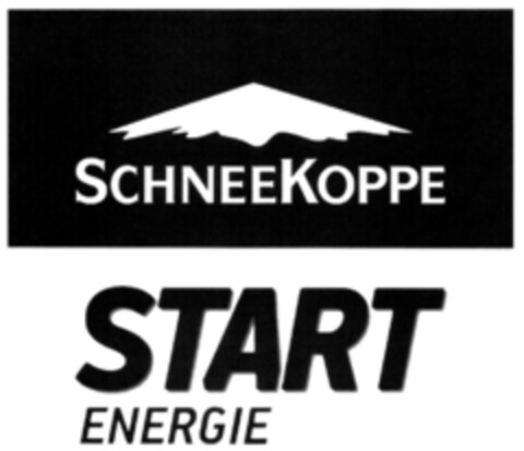 SCHNEEKOPPE START ENERGIE Logo (DPMA, 28.09.2009)