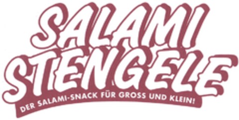 SALAMI STENGELE DER SALAMI-SNACK FÜR GROSS UND KLEIN! Logo (DPMA, 10/11/2012)