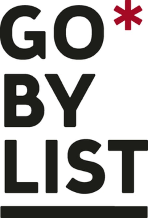 GO BY LIST * Logo (DPMA, 05.06.2014)
