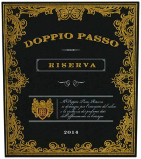 DOPPIO PASSO RISERVA 2014 Logo (DPMA, 04/16/2019)