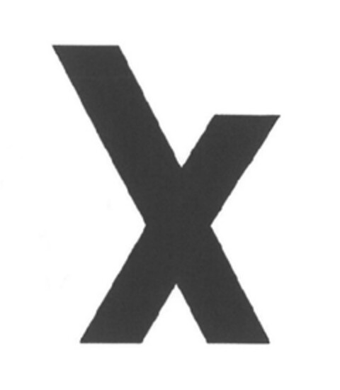 X Logo (DPMA, 07/16/2019)