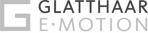 G GLATTHAAR E · MOTION Logo (DPMA, 05.11.2020)